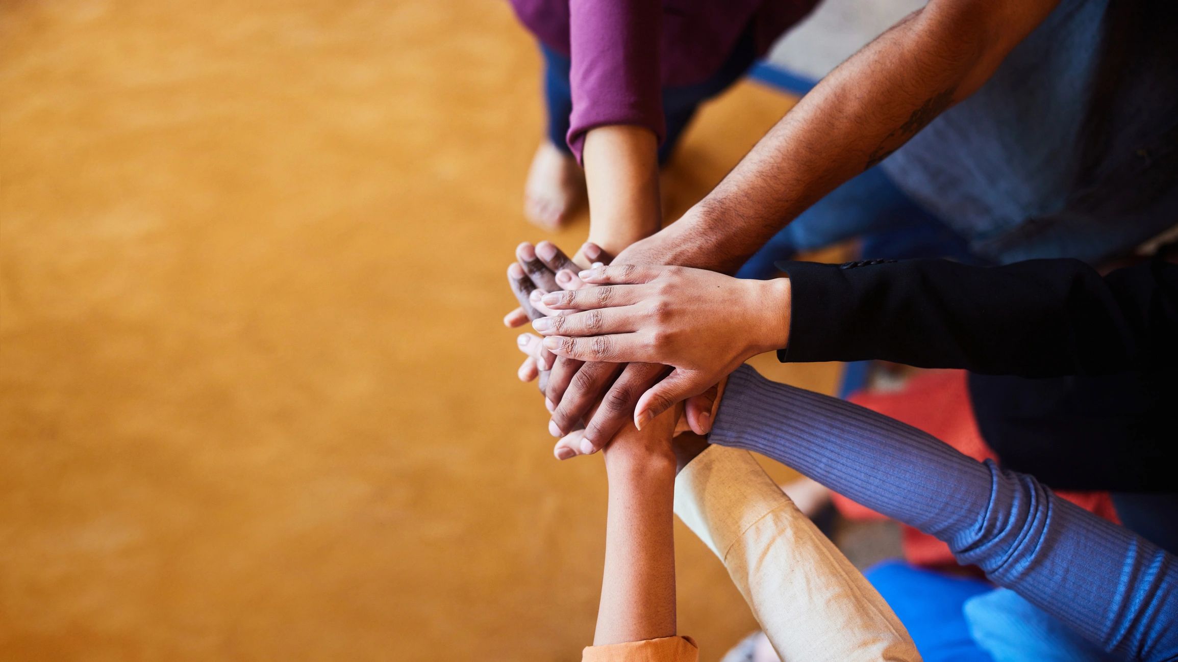 South African business team collaborating in a modern office